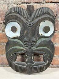 Indonesian Wood King Of Good Spirit Mask