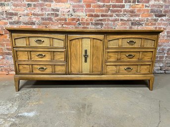 MCM Dresser Armoire By Dixie Furniture Company