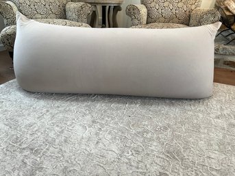 Yogibo 6-foot Bean Bag Chair/Sofa In Light Grey/Beige - Washable Cover