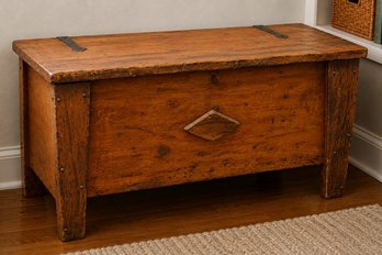 Vintage Small Blanket Trunk
