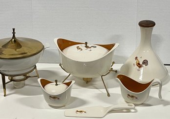 MCM  Rooster Cookware And Serving  Pieces