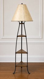 Tall Floor Lamp With Shelves