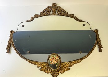 Vintage Art Deco Style Gold Ornate Mirror