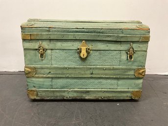 Vintage Painted Trunk