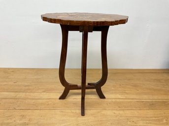 Small Heavily Inlaid And Highly Detailed Table