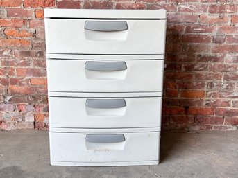 Sterlite 4 Drawer Storage  Unit