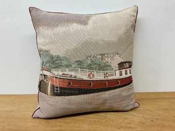 Tug Boat Pillow