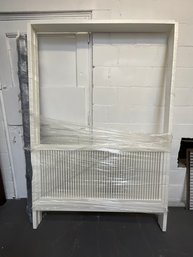 While Bed Frame 56x84