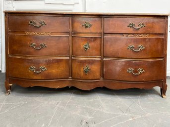 French Style Nine Drawer Dresser