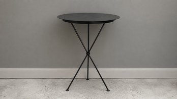 Black Metal Tall Table