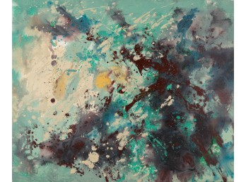 Abstract Original Oil Painting 'Arsenic Trioxide 3'