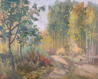 Plein Air Original Oil By Artist Shanlin Cai 'Plein Air 03'