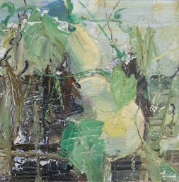 Kang Jiabang Contemporary Abstract Original Oil 'Gourd'