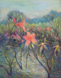 Modernist Original Oil Painting 'Dawn'
