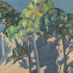 Abstract Original Oil On Canvas 'Landscape'