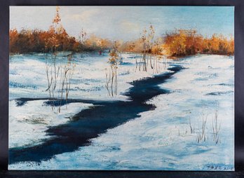 Plein Air Abstract Original Oil 'Landscape 6'