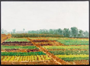 Zanbo Niu Landscape Original Oil Painting 'Plein Air 9'