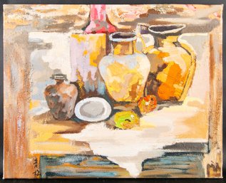 Qingsong Xue Still Life Original Oil Painting 'Still Life Creation'