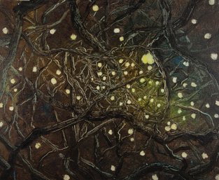 Yongzhong Liu Surrealist Original Oil Painting 'Dream 4'