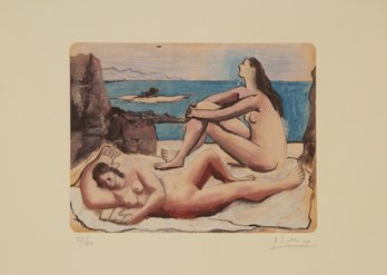 Cubism Limited Edition Etching On Paper Signed Picasso