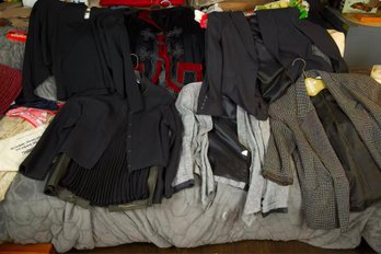 Assortment Lot Of Vintage Women's Apparel, Blazers, & Outerwear