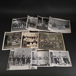 Lot Of (10) Vintage American Legion Black & White Photos - 8x10 & 5x7
