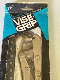Vise Grip Chain Clamp