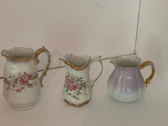 Fine Porcelain Small Pitcher Lot