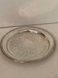 Sheridan Silver Plate Charger