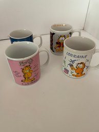 Assorted Garfield Ceramic Mugs