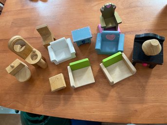 Modern Wood Doll Furniture