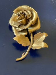 Wells 12K Gold Filled Flower Brooch