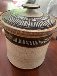 Pottery Crock 7 Inch