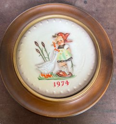 1974 Hummel Gobel Annual Plate - 4th