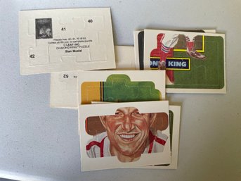 MLB Puzzle Trading Cards