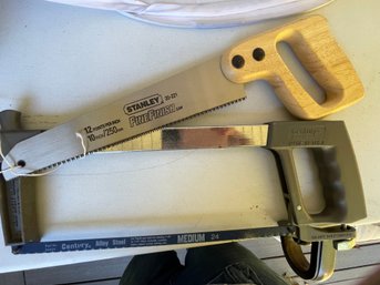 Hack Saw And Fine Finish Saw