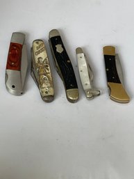 Collection Of Jackknives