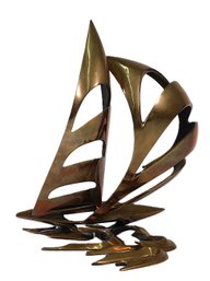 Bob Bennett (American, 1923-2003), 'Reaching', 1985, Bronze Sculpture