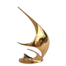 Bob Bennett (American 1928-2023) 'Full Sail' 1984, Bronze Sculpture