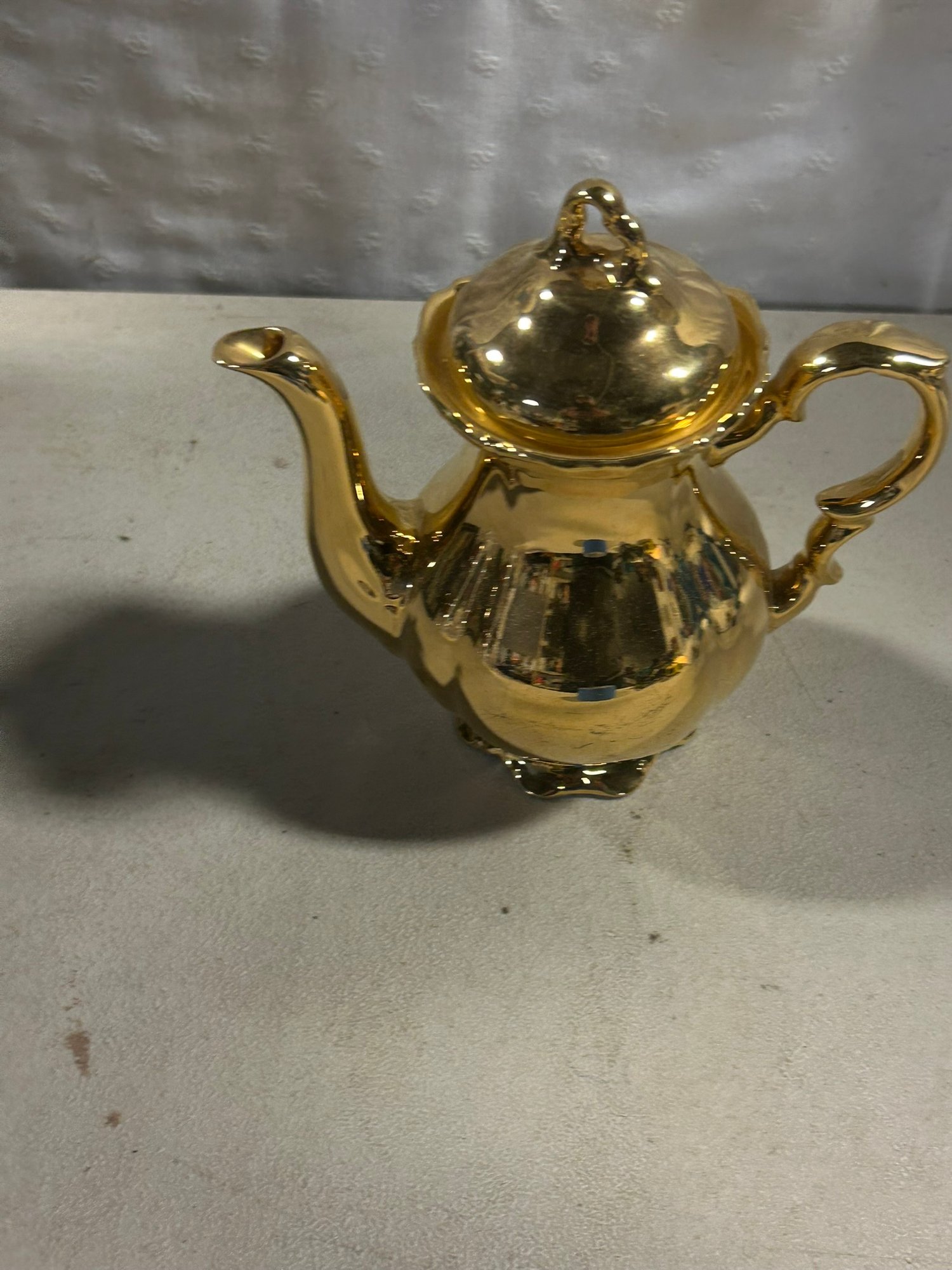 Beautiful Vintage Bavaria Waldershof N Germany Handarbeit 22 Karat Gold ...
