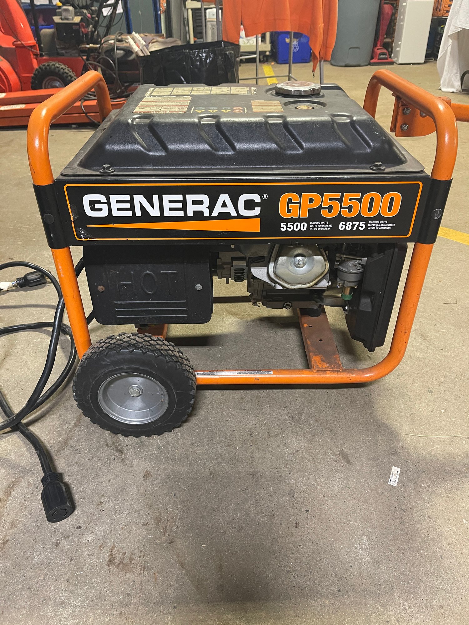 Generac GP Series 5500 Generator #1679 | Auctionninja.com