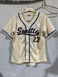 SEATLLE BASEBALL JERSEY WOO