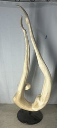 1980s Dancer Fiberglass Sculpture 2 OF 2 IN AUCTION