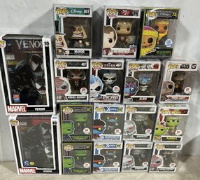 LOT OF 17 FUNKO POPS NEW IN BOX