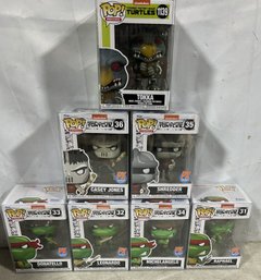 LOT OF 7 TMNT FUNKO POPS NEW IN BOX