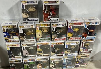 LOT OF 20 FUNKO POPS NEW IN BOX