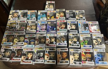 LOT OF 37 FUNKO POPS NEW IN BOX