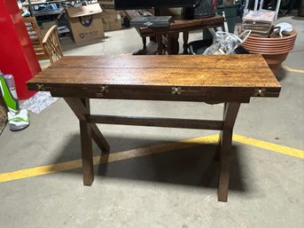 Wood Table WITH EXTENSION