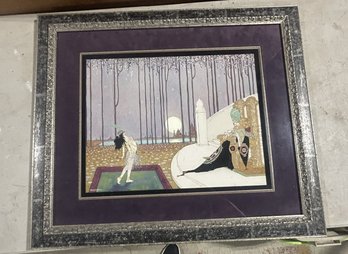 Asian Themed Framed Art Gordon Ervx