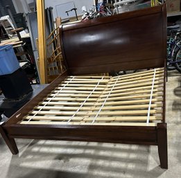 POTTERY BARN KING SLEIGH BED FRAME- See Matching N/s's
